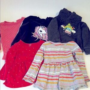 Colorful Kids Long Sleeve Tops bundle (3T  to 4T)